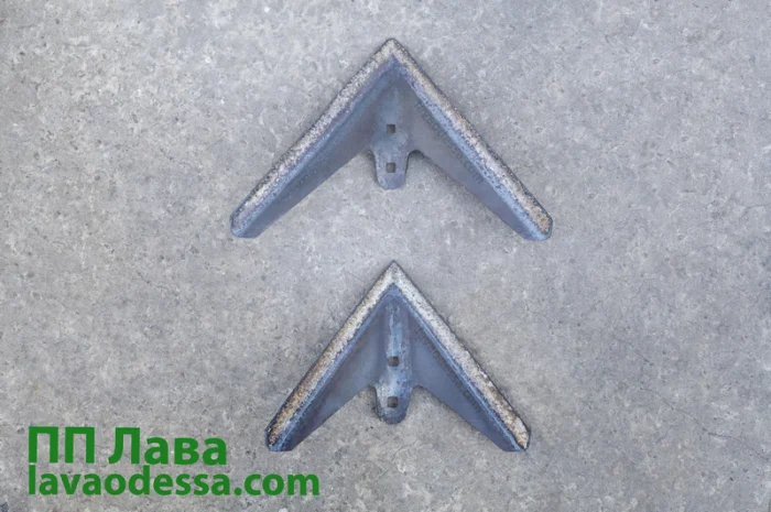 Лапа культиватора КПС 5.5 (330 мм) наплавлена Одеська геометрія- фото № 5