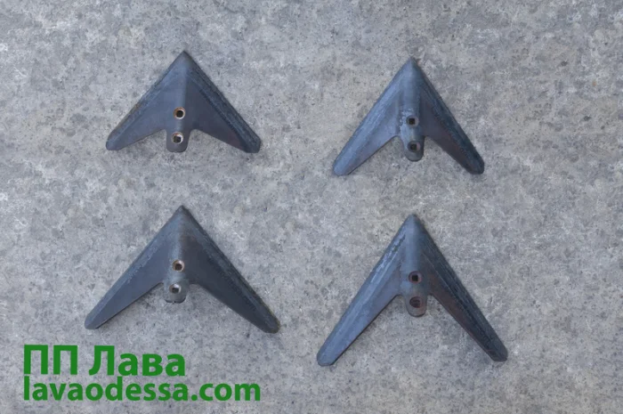Лапа культиватора КПС 5.5 (330 мм) наплавлена Одеська геометрія- фото № 6