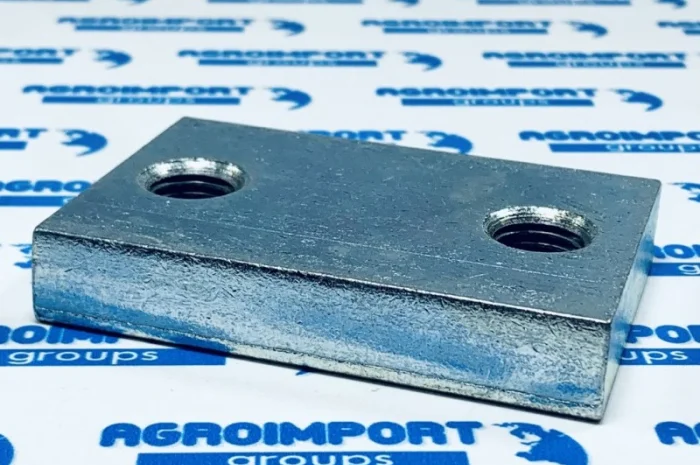 4598603 Пластина кріплення 60х15х90 2 отвора M16 (Lemken 4598603)- фото № 2