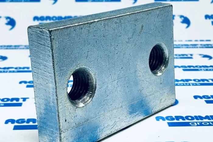 4598603 Пластина кріплення 60х15х90 2 отвора M16 (Lemken 4598603)- фото № 6