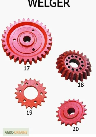 Запчасти на пресс подборщик Welger Велгер- фото № 3
