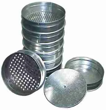 Сита для определения зараженности сорной примеси в зерне, сита лабораторные- фото № 1