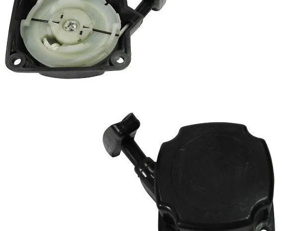 Стартер (2 зачепи "вуса" метал, квадрат) (чорний) мотокоси Китай 40/44, код 178656- фото № 1