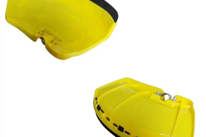 Кожух захисний (у зборі) (d=26 мм, пластина) (жовтий) мотокоси 40/44, код 196374- фото № 1