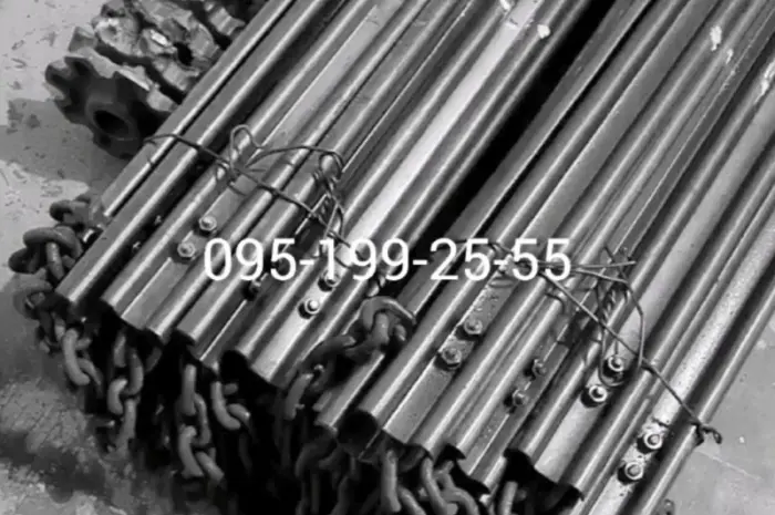 Транспортер РОУ-6; ланцюг (9х27) РОУ-6; скребок РОУ-6; зірочка РОУ-6 (ведуча- фото № 1