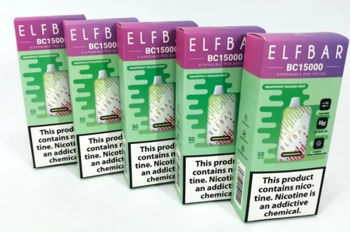 Э-сигарета ELF BAR 5% 15000 тяг, Грейпфрут Маракуйя- фото № 2