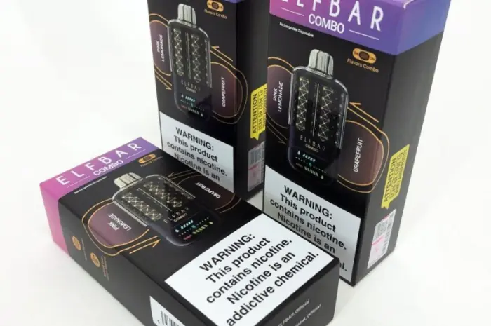 Сигарета с переключением вкусов ELF BAR 25000 тяг • Розовый лимонад <=> Грейпфрут •- фото № 4
