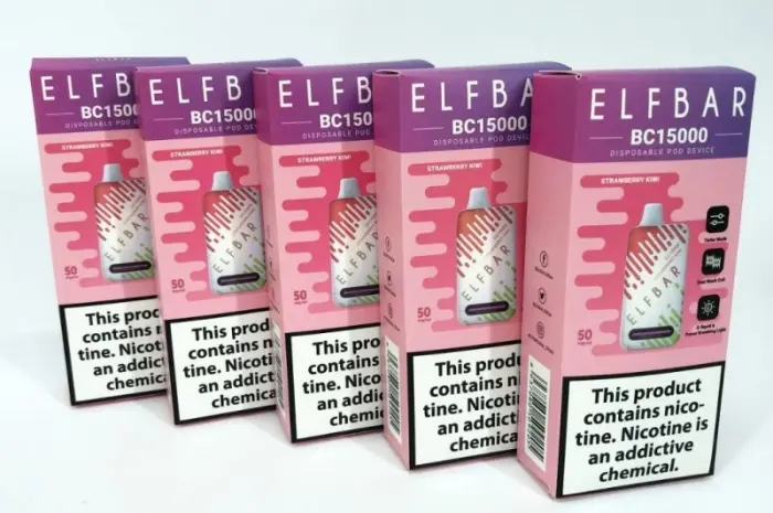 Е-сигарета ELF BAR 5% 15000 тяг, Полуниця Ківі- фото № 2