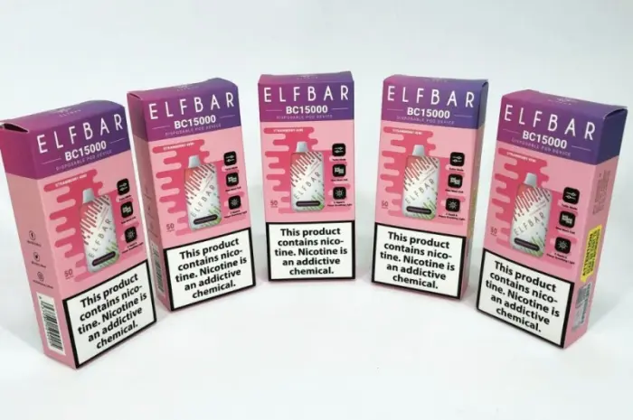 Е-сигарета ELF BAR 5% 15000 тяг, Полуниця Ківі- фото № 3