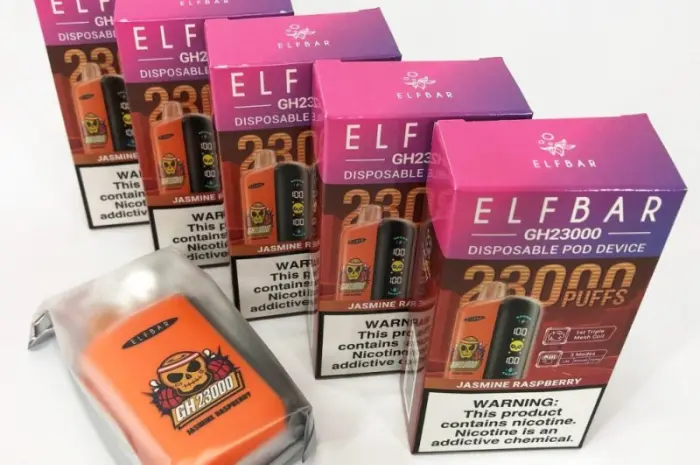 ПОД система ELF BAR GH 5% 23000 тяг, Жасмин Малина- фото № 2