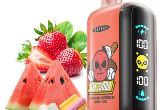 Електрона сигарета ELFBAR GH 5% на 23000 тяг (Полунично-Кавунова жувальна гумка)- фото № 1