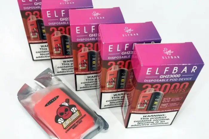 Електрона сигарета ELFBAR GH 5% на 23000 тяг (Полунично-Кавунова жувальна гумка)- фото № 3