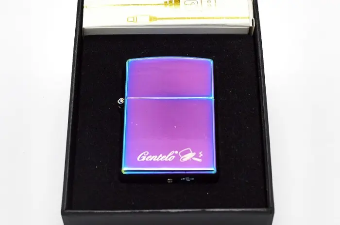 Плазменная электроимпульсная USB-зажигалка Gentelo 1 в подарочной коробке 4-7000- фото № 3