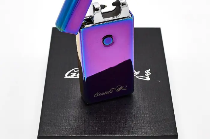 Плазменная электроимпульсная USB-зажигалка Gentelo 2 в подарочной коробке 4-7010- фото № 4