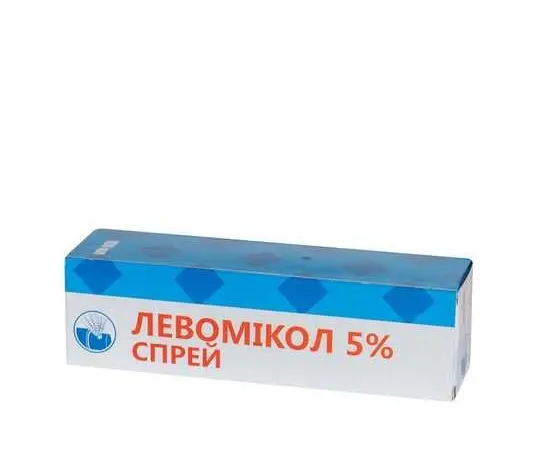 Левомікол 5% спрей, 100 мл- фото № 1