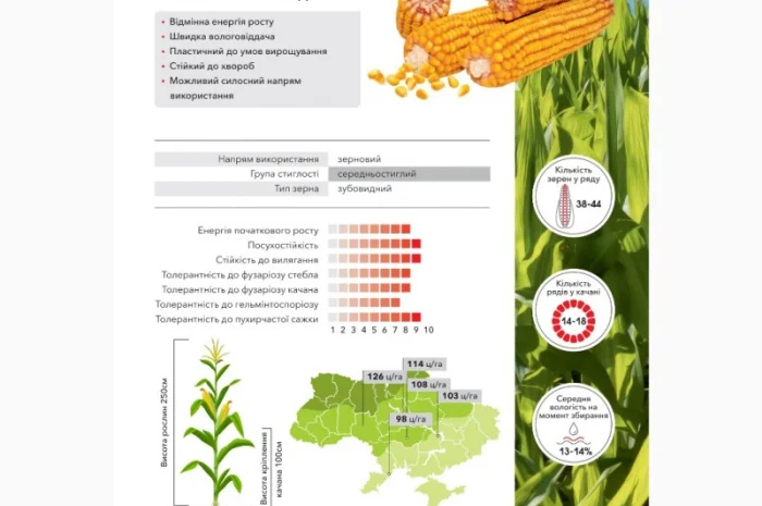 Насіння кукурудзи Руні ФАО 320- фото № 1
