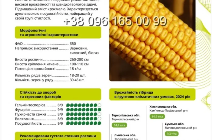 Продажа кукурудзи ТЕСЛА ФАО 350- фото № 1