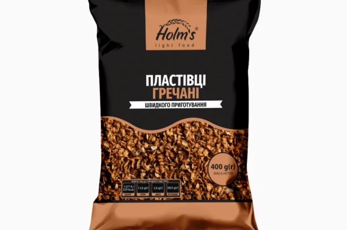 Пластівці гречані ТМ «Holm’s»- фото № 1