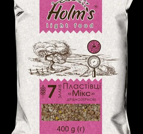 Хлопья Микс 7 злаков ТМ «Holm’s» мелкозерновые- фото № 1