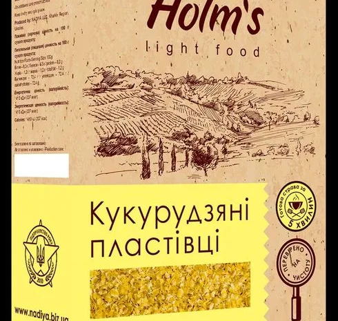 Пластівці кукурудзяні/хлопья кукурузные- фото № 1