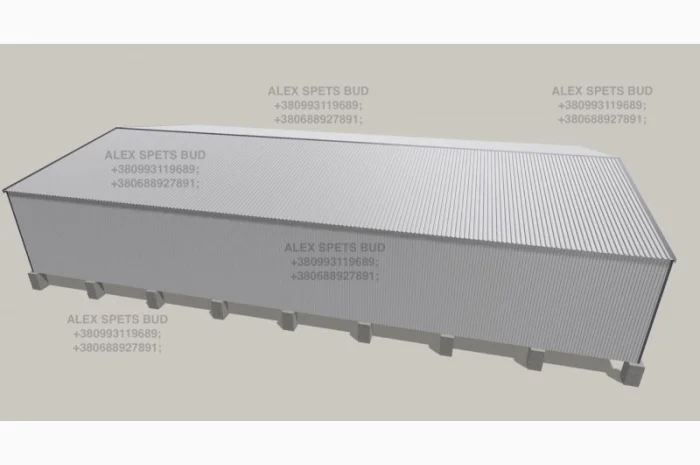 Построим ангар под ключ 18х30, 18х40, 18х50 без центральных колонн- фото № 6
