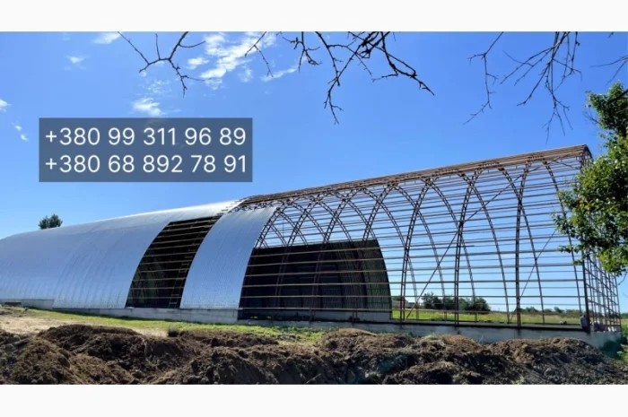 Строительство ангаров и зерносховищ под ключ в Днепре от 2200 грн/м²- фото № 1