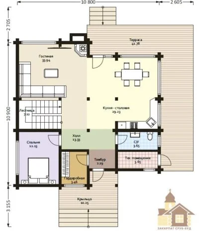 Купити зруби з дерева під ключ- фото № 3