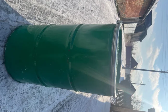 Пропонуються металеві бочки 200л б/у- фото № 2