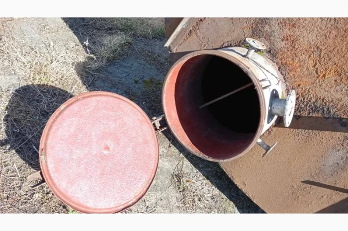 Эмалированная цистерна 16 кубов – бочка-отстойник- фото № 6