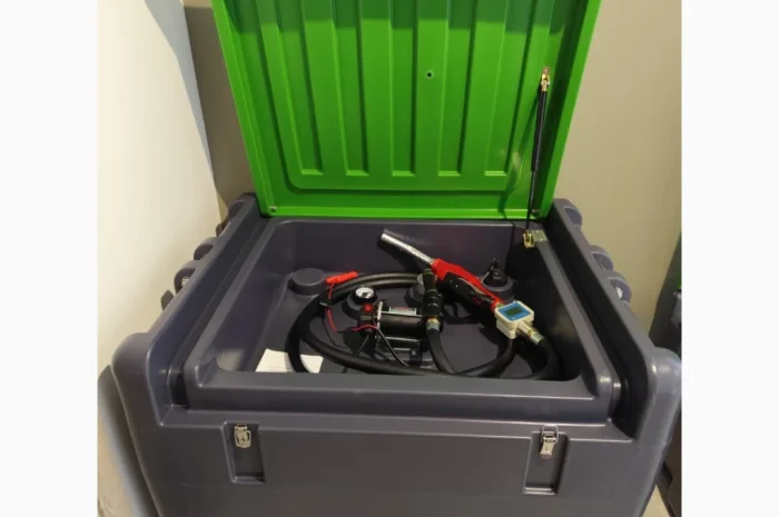 Мобільний бак Metcor 430л з насосом DT-430 для дизельного пального- фото № 3