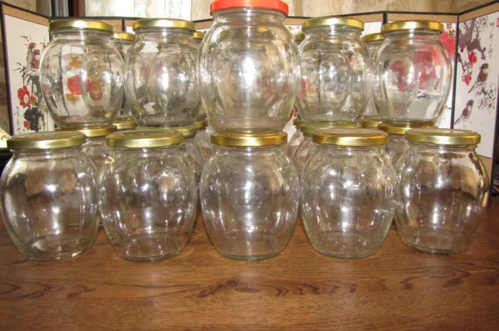 Стекло тара. Банки с крышками- фото № 9
