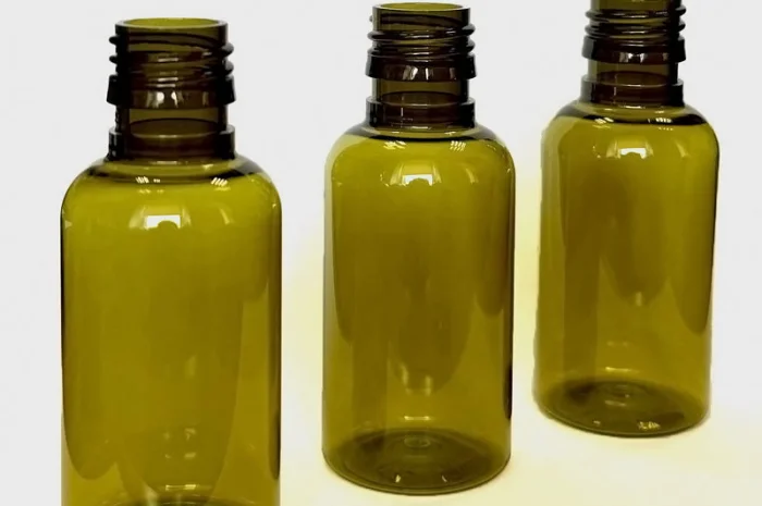 Цветные пластиковые флаконы 50 мл- фото № 6