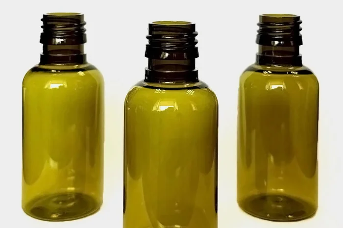 Цветные пластиковые флаконы 50 мл- фото № 7