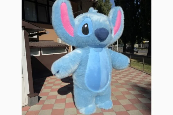 Костюм Стич надувной аниматору 250 см детские праздники- фото № 3