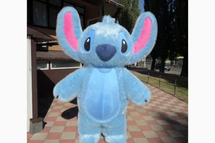 Костюм Стич надувной аниматору 250 см детские праздники- фото № 4