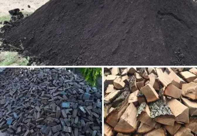 Чёрнозём, дрова, торфобрикет, песок и щебень в с. Острожец- фото № 1