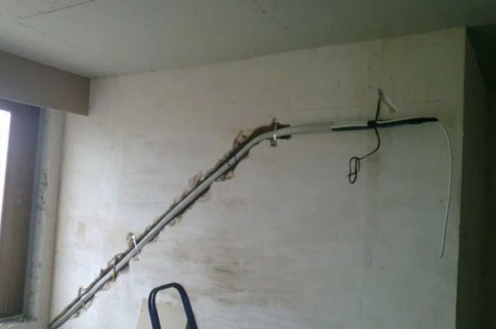 Монтаж магистрали для кондиционера в Крюковщине- фото № 2