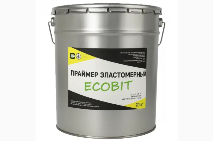 Кровельна гідроізоляційна мастика МКВГ Ecobit ТУ 21-27-39-77 Рідка Гума Покрівля- фото № 2