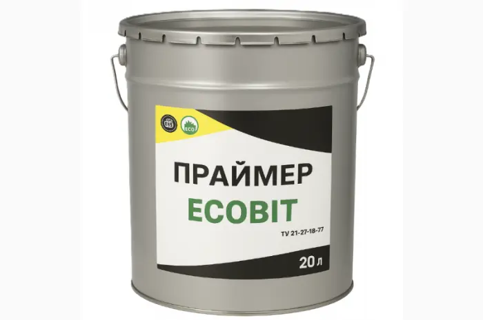 Кровельна гідроізоляційна мастика МКВК Ecobit ТУ 21-27-39-77 Рідка Гума Покрівля- фото № 2