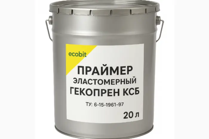 Гекопрен КСБ-4 Ecobit еластомерна гідроізоляція ТУ 6-15-1961-97 рідка гума- фото № 2