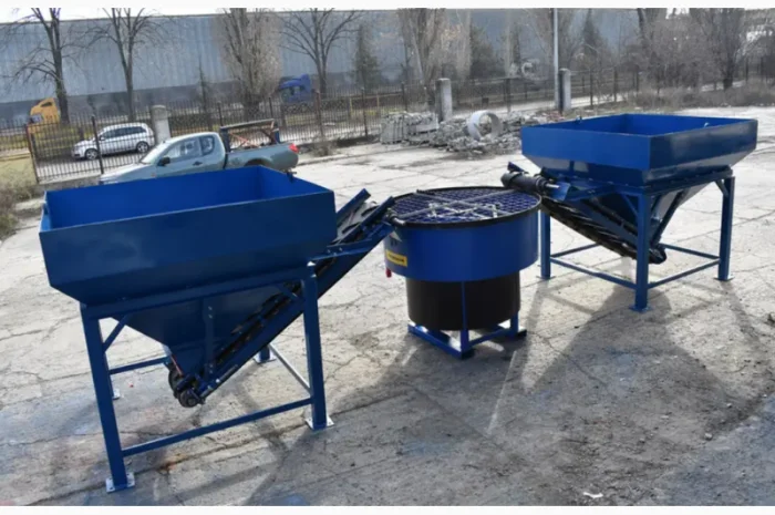 Бетонный мини завод полуавтоматический SUMAB 3 м3/ч- фото № 1