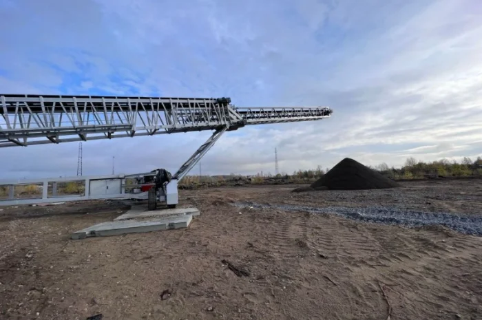 Автоматический телескопический радиальный конвейер PTRC2000- фото № 2