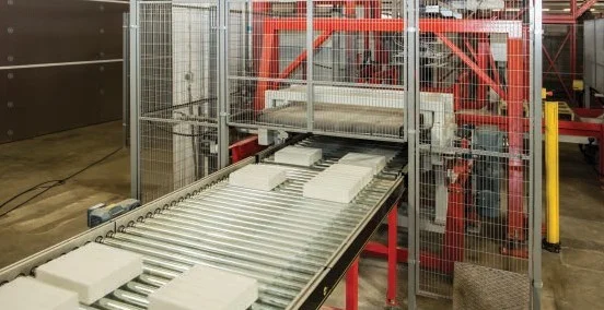 Автоматическая линия для производства бетонных изделий под давлением- фото № 1