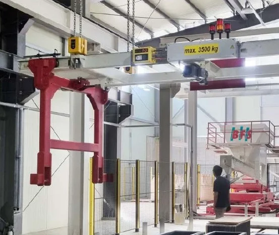 Автоматическая линия для производства бетонных изделий под давлением- фото № 2