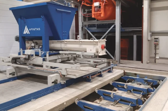 Автоматическая линия для производства бетонных изделий под давлением- фото № 5