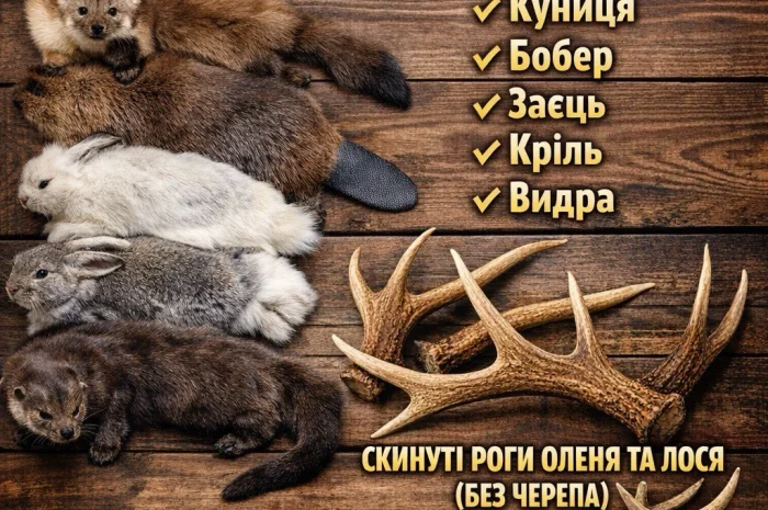 Куплю шкури куницы и других животных- фото № 1