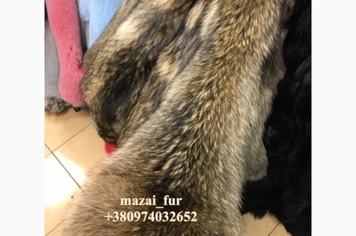 Зимние шкуры енота в продаже- фото № 5