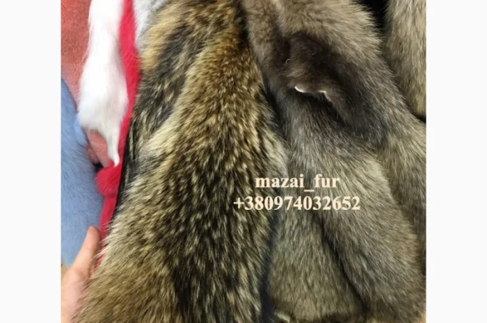 Зимние шкуры енота в продаже- фото № 8