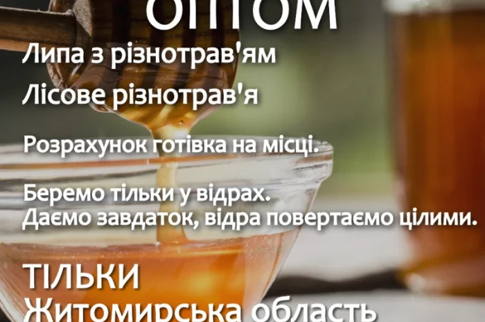 Закупаем мед оптом- фото № 1