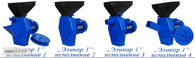 Зернодробилка (ДКУ) "Эликор-1" (зерно + корнеплоды)- фото № 2